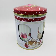 Pier 1 Musical Cookie Park Avenue Canister w/Dogs Cats picture
