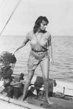 SOPHIA LOREN 24x36 inch Poster BOY ON A DOLPHIN WET SHIRT picture