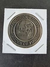 Collectible 1989 Aroostook County, Maine Coin picture