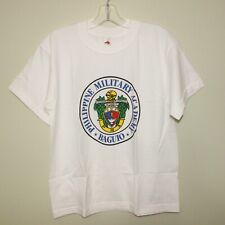vintage 80s PHILIPPINE MILITARY ACADEMY PMA BAGUIO t-shirt Fruit Of The Loom USA picture