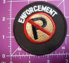 GEMSCO NOS Vintage Patch NYC DOT PARKING ENFORCEMENT NYPD NYC NY picture