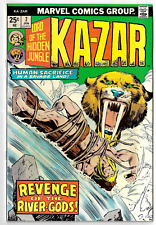 KA-ZAR 7 VF/NM 1975 Marvel Comics John Buscema art Savage Land picture