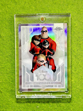 THE INCREDIBLES Disney 100 REFRACTOR SILVER PRIZM 2023 Topps Chrome  LORCANA USA picture