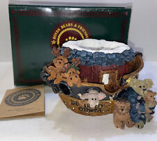 Boyds Bears “ Noah & The Golden Rule “ 1999 Candle Holder #27754 2E/864 Nos picture