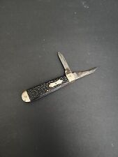 Vintage KENT NY CITY USA 2 Blade Swell End Jack Knife - See Pics For Condition  picture