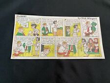 #20 HUBERT by Dick Wingert Sunday Third Page Comic Strip April 21, 1985 picture