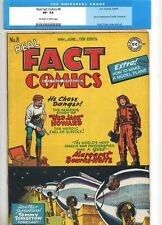 Real Fact Comics #8 2ND APPEARANCE of TOMMY TOMORROW 1947 DC VF- 7.5 was CGC 'd picture