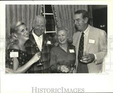 1982 Press Photo Annie Thomas, Alan Hale Jr., June Haver, Fred MacMurray at fete picture