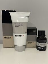 Anthony Pre-Shave Oil 2oz & Shave Gel 8oz All Skin Types Fragrance Free New picture
