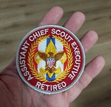 BSA Assistant Chief Scout Executive Retired position patch / badge picture
