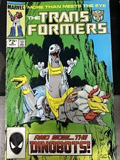 The Transformers #8-9 (1985) Marvel Comics 1st Appearance Dinobots picture