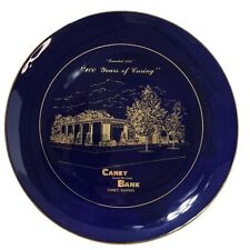 Caney Kansas Commemorative Collectible Plate Valley National Bank 1986 picture
