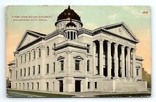 First Christian Church Oklahoma City Oklahoma OK Vintage Postcard picture