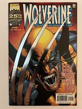 Wolverine #145 Silver Foil Variant Marvel Adamantium Re-Bonded VF+ 1999 25th Ann picture