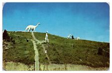 Vintage Dinosaur Park, Black Hills, Rapid City, SD Postcard picture