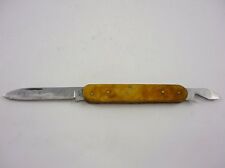 Vintage Bulgarian Pocket Knife With Bottle Opener VT Hammer&Sickle 1950's picture