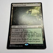 MtG - Overgrown Tomb - Guilds of Ravnica - Rare Land Card picture