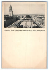 c1905 The Great Harbor Canal South Harbor Gothenburg Sweden Antique Postcard picture