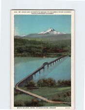 Postcard Mt. Hood & Interstate Bridge Oregon USA picture