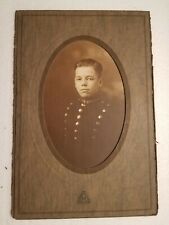 Vintage 1920s Handsome Young Man U.S  Army Cadet Studio Portrait Photo Military picture