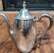 Vintage Oneida Silversmiths Silverplate Coffee Pot Tea Pot picture