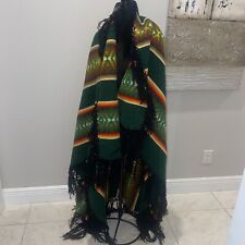 Beaver State Pendleton Wool Blend Full Reversible Blanket Robes & Shawl Fringes picture