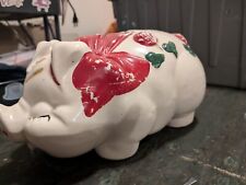 Antique Ceramic Big Piggy Bank picture