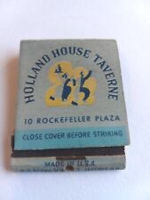 Holland House Taverne 10 Rockefeller Plaza New York Matchbook picture