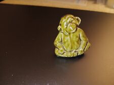 VINTAGE WADE ENGLAND WHIMSIES RED ROSE TEA CERAMIC CHIMP MONKEY picture