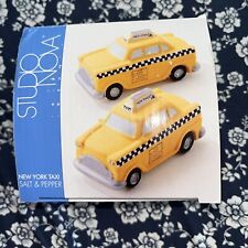 Studio Nova New York Taxi Salt And Pepper Shakers New In Box picture