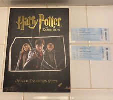 Harry Potter: Official Exhibition Guide Paperpack 2012 + Two Unused Tickets picture