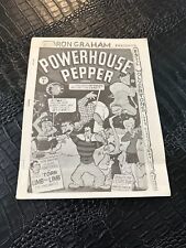 POWERHOUSE PEPPER v1 #1 fanzine picture