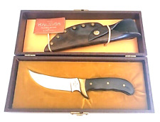 Buck Kalinga Rare 1972-1986 w/ Original Leather Sheath & Hinged Collector's Box picture