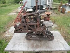 vintage Hay Trolley Cast Iron Farm Barn Tool Beatty Bros 1922 the big one picture