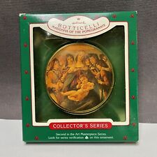 1985 Hallmark Keepsake Ornament Botticelli 2nd in Series w Box Vintage Christmas picture
