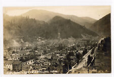 Bird's Eye View, Wallace, ID vintage RPPC 1915 postcard picture
