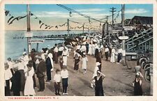 The Boardwalk Keansburg New Jersey NJ Carnival Sign 1919 Postcard picture