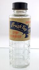 Sapoline Walkerville Ontario Brush Top Spot Remover 4 oz. Glass Bottle Q099 picture
