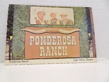 Vintage Postcard Ponderosa Ranch Lake Tahoe Nevada Posted 1985 picture
