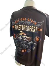 harley davidson Tshirt Daytona Beach 2016 Biketoberfest Motercycle picture