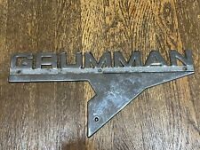 Grumman Corporation Vintage Metal Sign 15.5