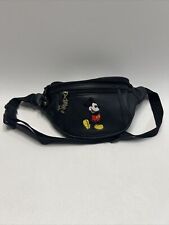 Walt Disney 100% Vintage Fanny Pack With Embroidery And Charm picture