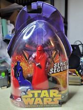 Star Wars Revenge Of The Sith Red Senate Security Royal Guard New Sealed picture