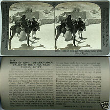 Keystone Stereoview King Tut’s Tomb Valley of The Kings, Egypt 600/1200 Set #794 picture