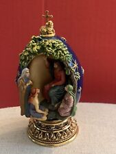 Franklin Mint-House of Faberge Sermon On The Mount Egg 4in. picture