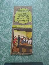 Vintage Matchbook Cover Z16 Collectible Ephemera Brooklyn New York St James picture
