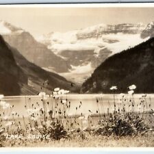 c1950s Banff National Park, Alberta, CAN Lake Louise RPPC Real Photo Harmon A131 picture