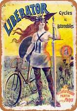 Metal Sign - 1903 Liberator Bicycles - Vintage Look Reproduction picture