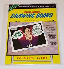 Comic Relief's Drawing Board Magazine Vol. 1 # 1  1990  Very Fine picture