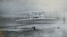 1910 How the Wright brothers Discovered Flight illustrated picture